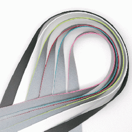 両面再帰反射ストレッチテープ 10mm