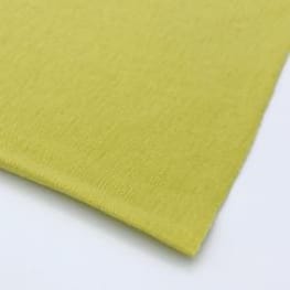 カットクロス:ソフト薄手天竺ニット 無地 イエロー