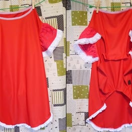 ラッフルスリーブトップス