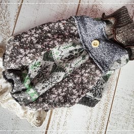 ショールカラーカーディガン