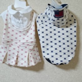 ラッフルスリーブトップス