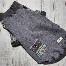 ショールカラーカーディガン