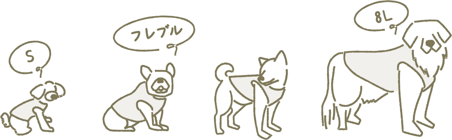 Sから8L、フレブルまで