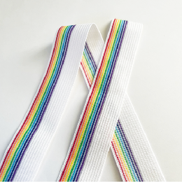 レインボーストレッチバインダー 12x12mm
