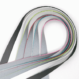 両面再帰反射ストレッチテープ 10mm