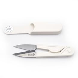 美鈴 糸きりはさみ いときりくん 110mm ホワイト