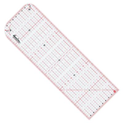 スケルトンアイロン定規